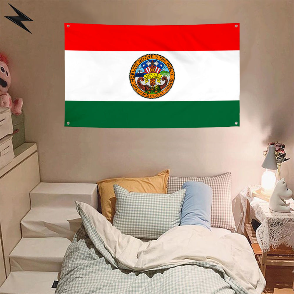 Fyon San Diego County Flag Banner