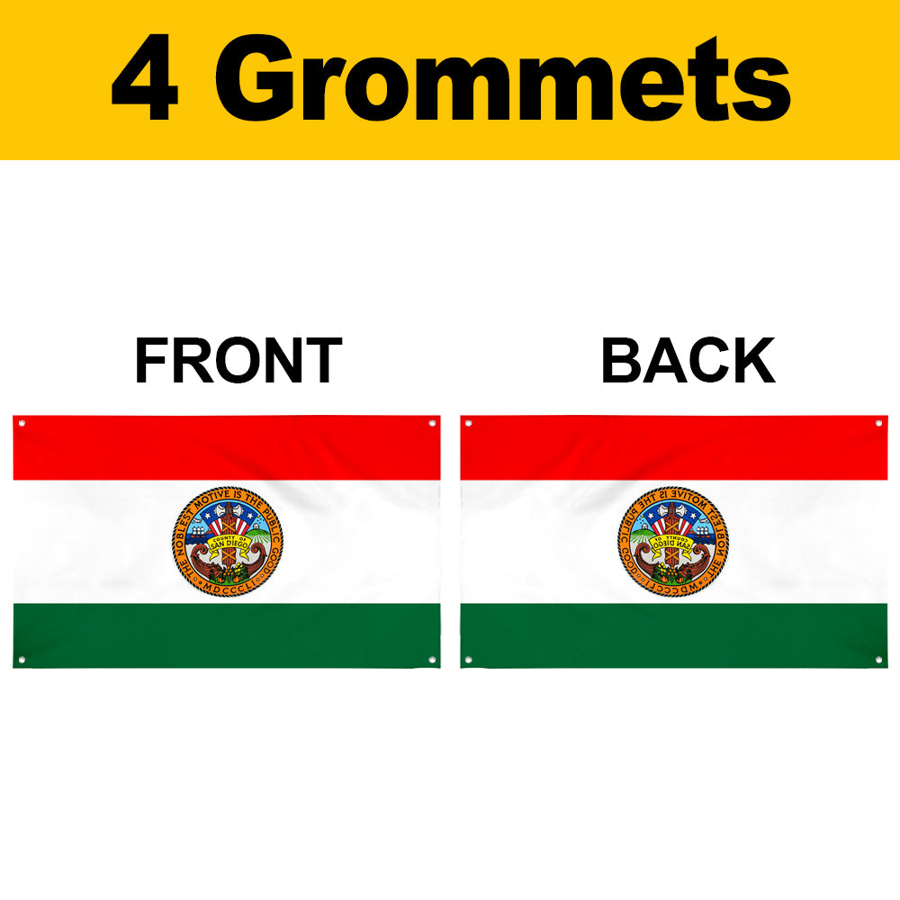 Fyon San Diego County Flag Banner