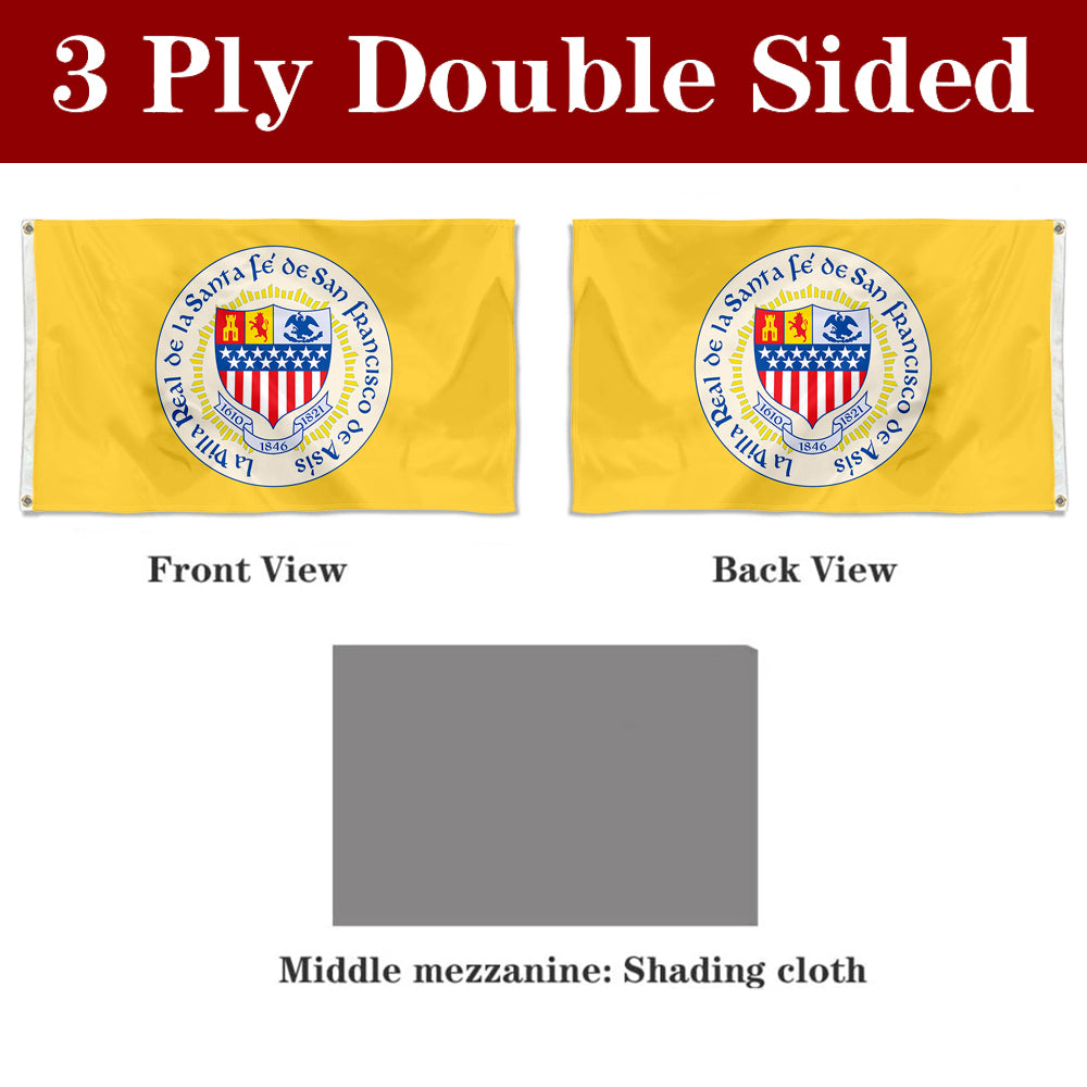 Fyon Santa Fe, New Mexico Flag Banner