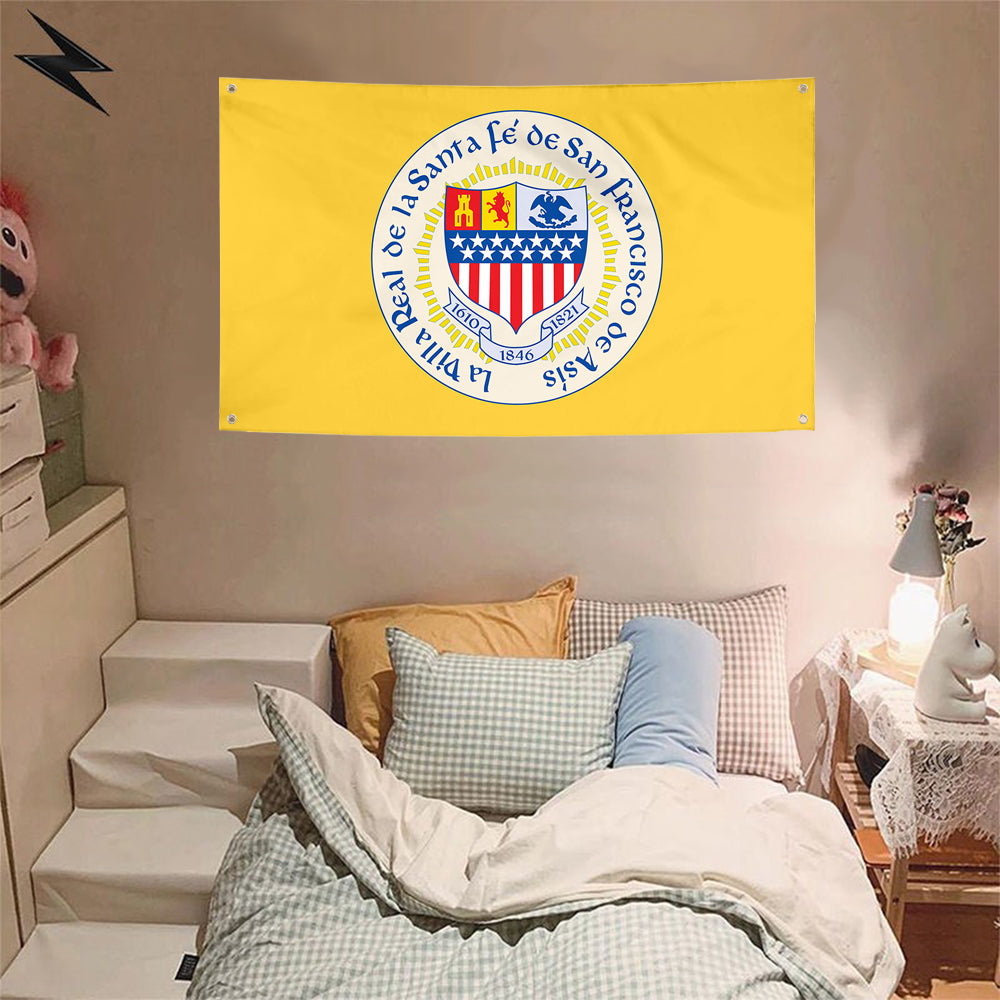 Fyon Santa Fe, New Mexico Flag Banner