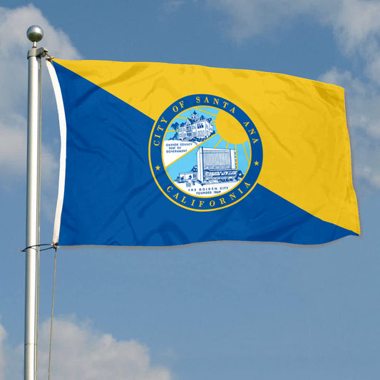 Fyon Santa Ana, California Flag Banner