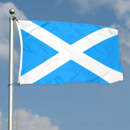 Fyon Scotland (1542–2003, sky blue) Flag Banner