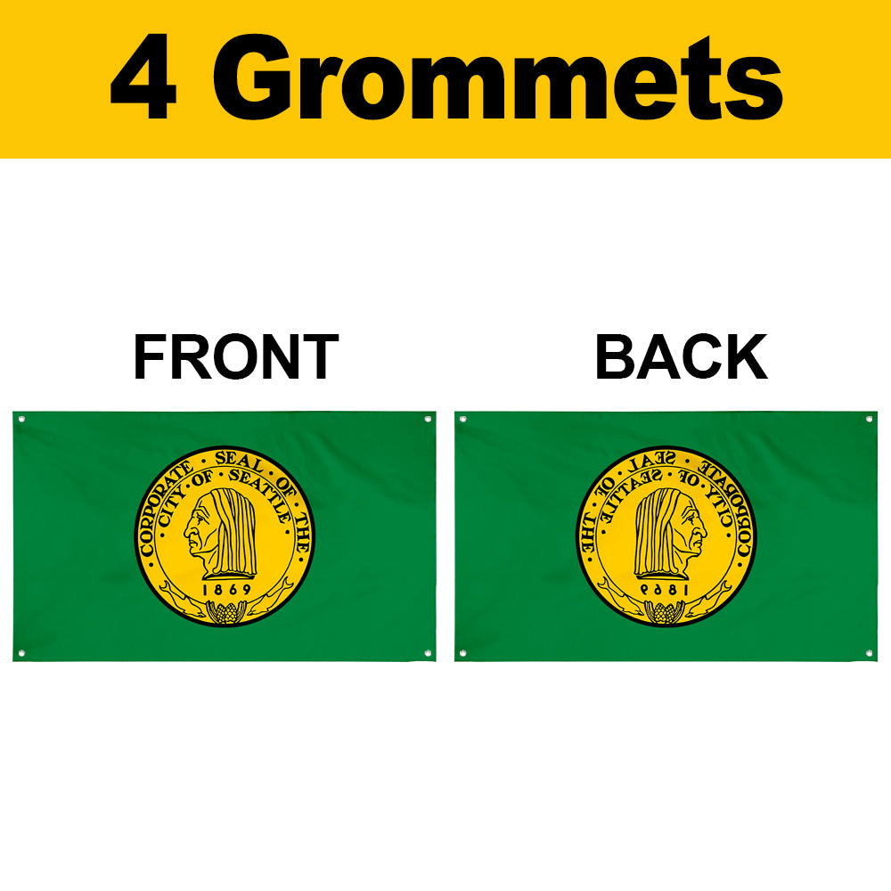Fyon Seattle, Washington (1943–1963) Flag Banner