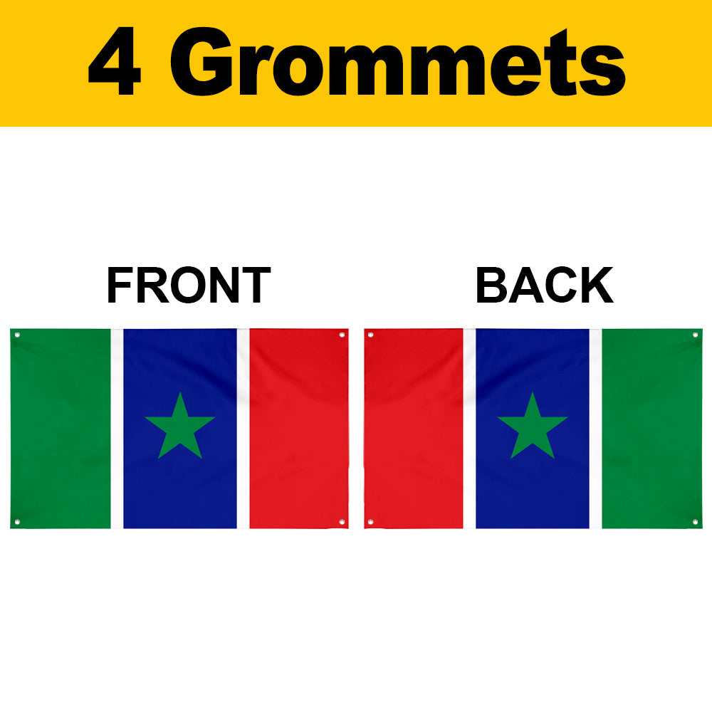 Fyon Senegambia Confederation Flag Banner