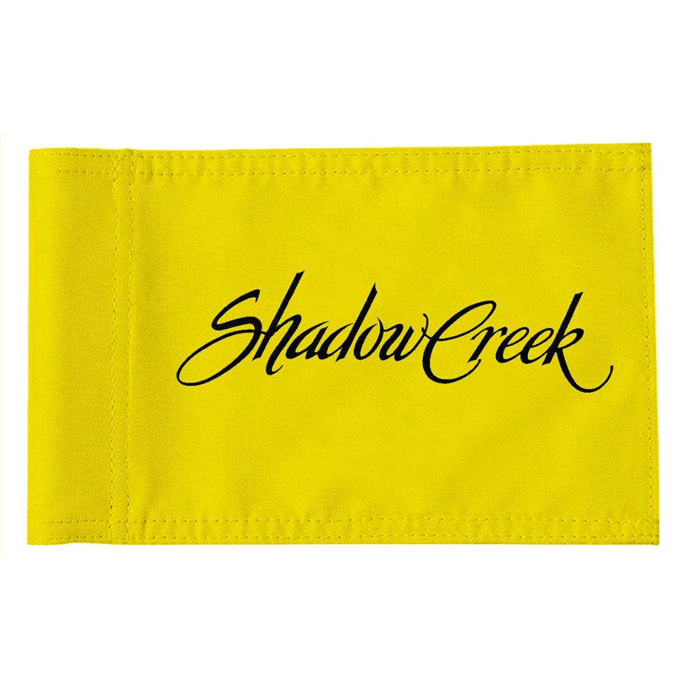Fyon Shadow Creek Golf Course Las Vegas Yellow Pin Flag Banner