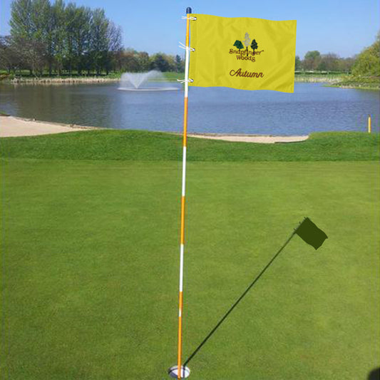 Fyon Snapfinger Woods Autumn Authentic Golf Pin Flag Banner Grommets