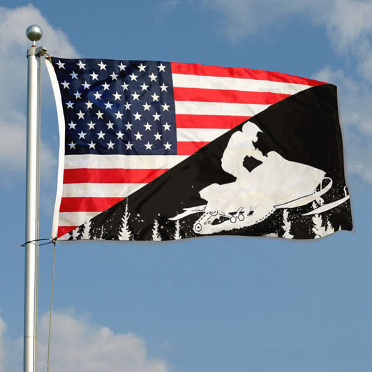 Fyon Snowmobile Flag Indoor and Outdoor Banner