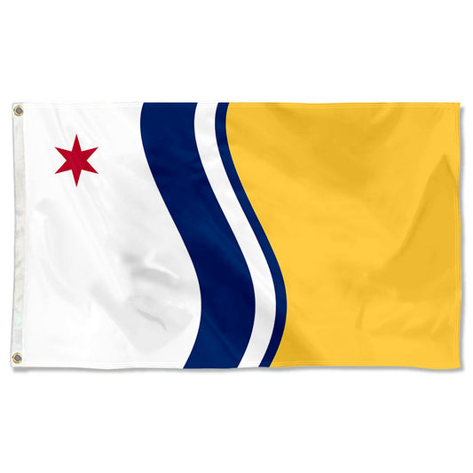 Fyon Indiana banner City of South Bend Flag
