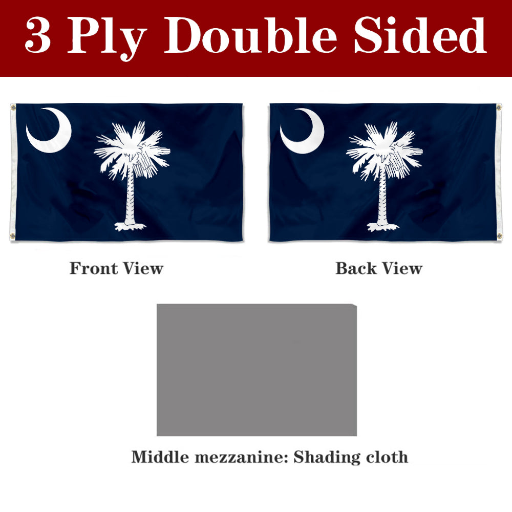Fyon South Carolina Flag Banner