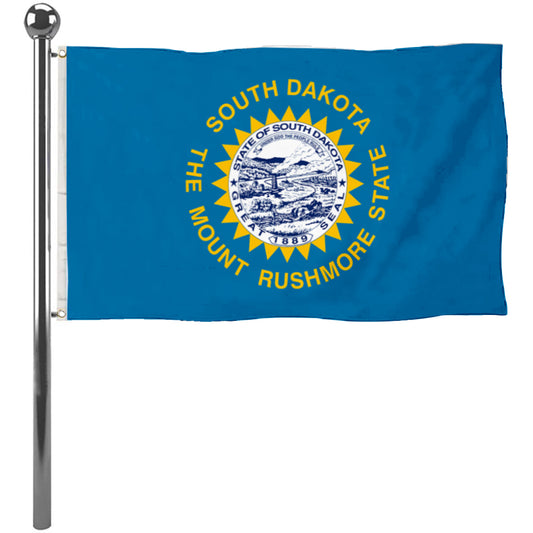 Fyon South Dakota Flag Banner