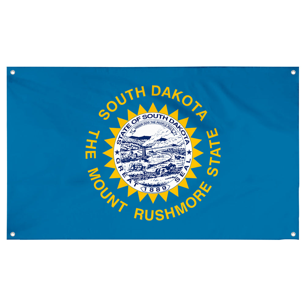Fyon South Dakota Flag Banner