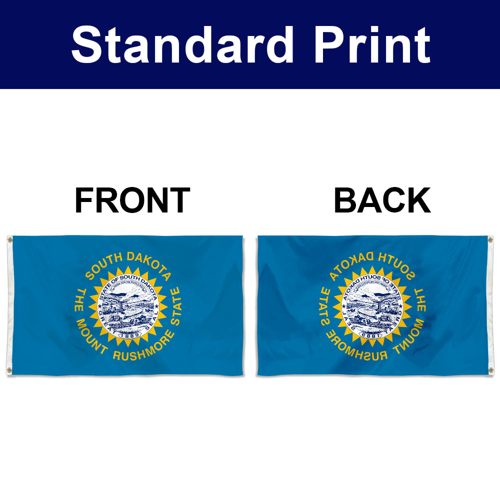 Fyon South Dakota Flag Banner