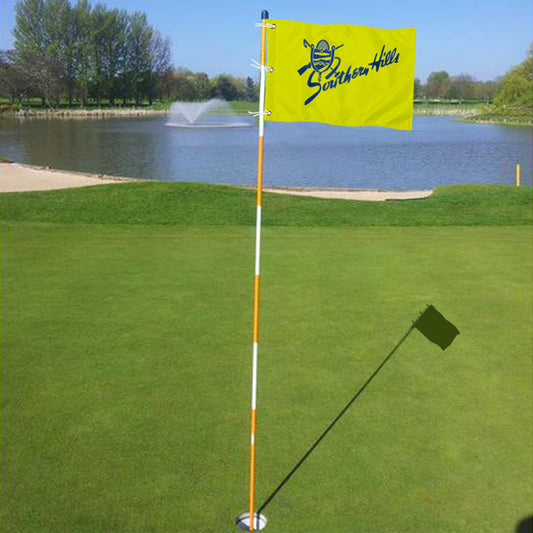 Fyon Southern Hills Golf Country Club Tulsa Pin Flag Banner Grommets