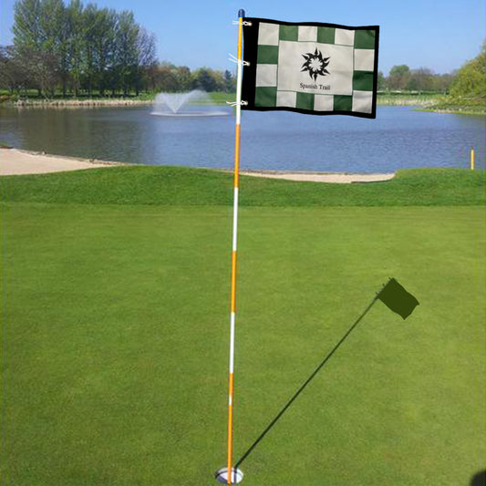 Fyon Spanish Trail Country Club Nevada Golf Pin Flag Banner Grommets