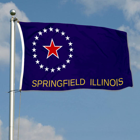 Fyon Springfield, Illinois Flag Banner