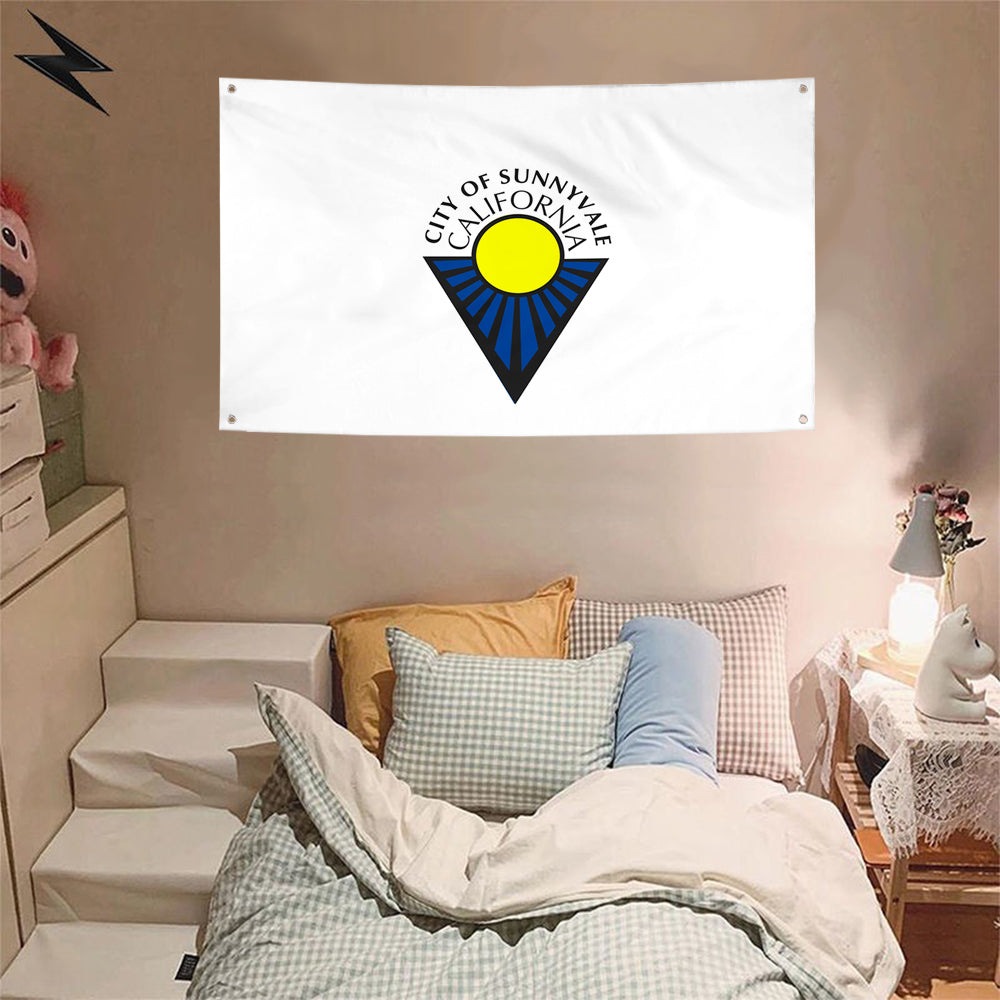 Fyon Sunnyvale, California Flag Banner