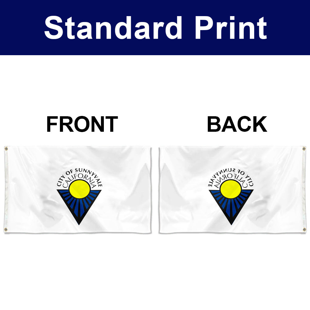 Fyon Sunnyvale, California Flag Banner