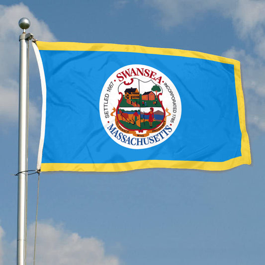 Fyon Swansea, Massachusetts Flag Banner