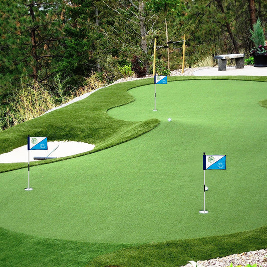 Fyon Sweetens Cove Golf Pin Flag Original Blue White Pin Flag - Mark Wahlberg Event Flag Banner