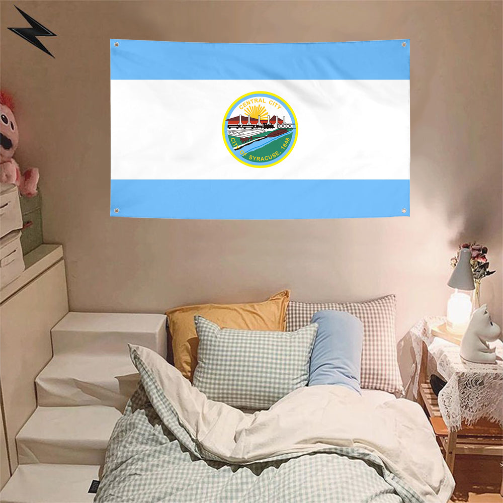 Fyon Syracuse, New York (1986–2023) Flag Banner