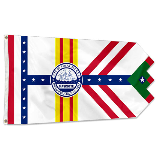 Fyon Florida banner City of Tampa Flag