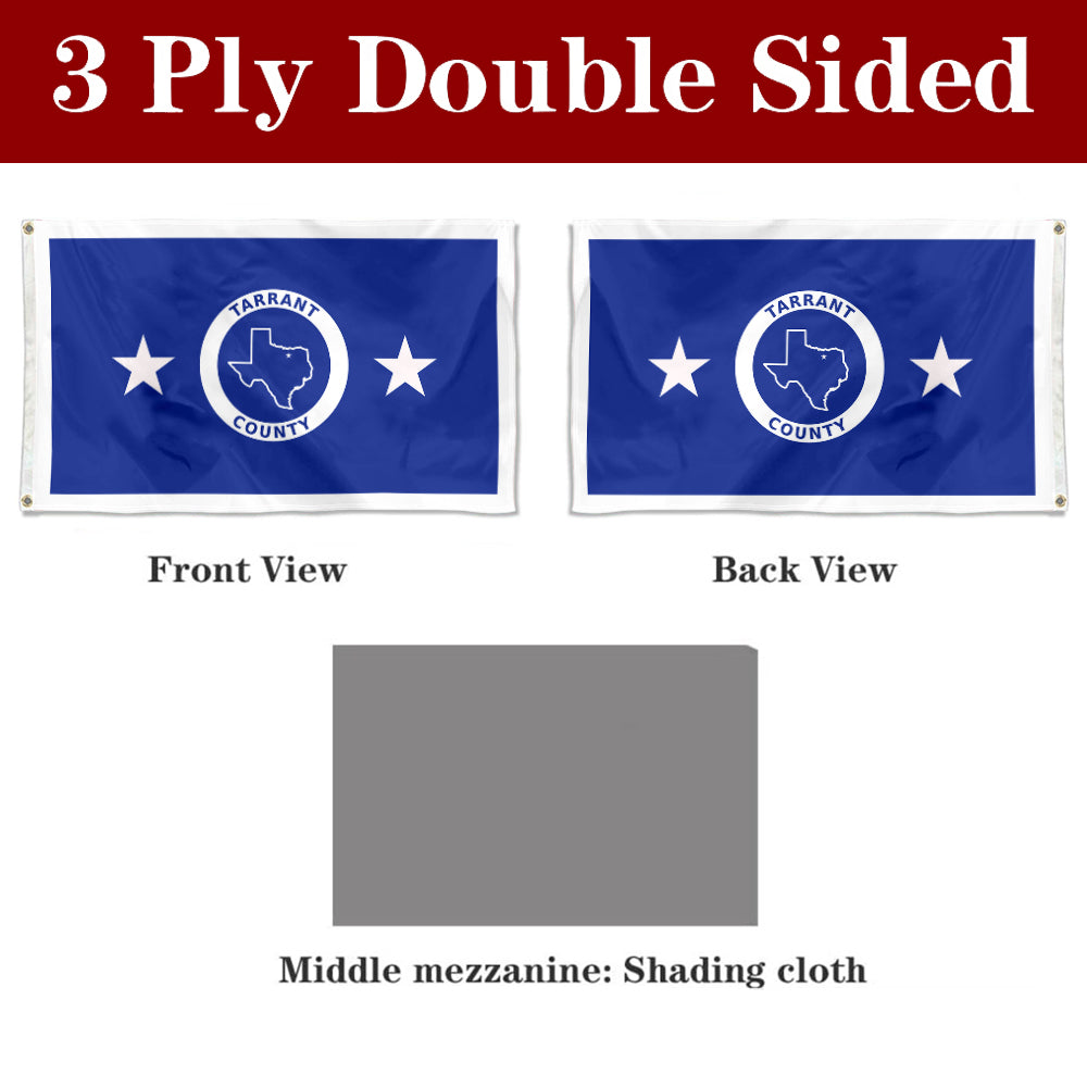 Fyon Tarrant County Flag Banner