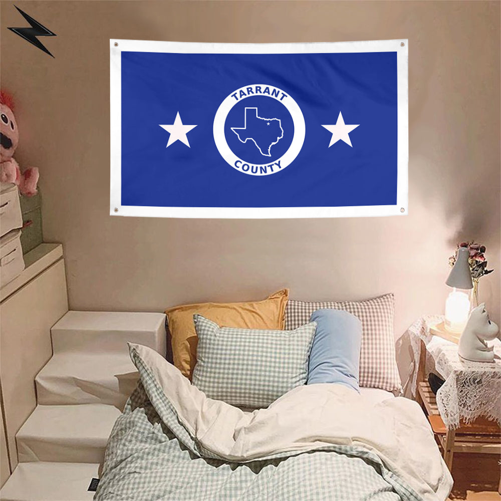 Fyon Tarrant County Flag Banner