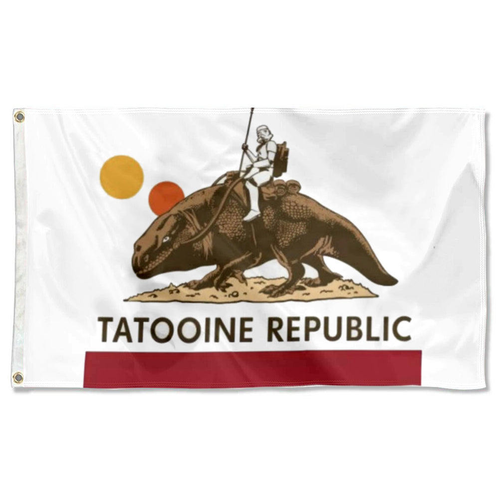 Fyon Tatooine Republic Battle 3x5 Flag Indoor and outdoor banner