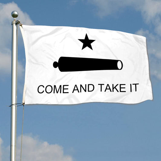 Fyon Texas Come and Take It Flag Banner