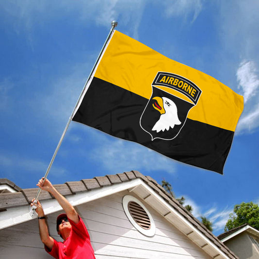 Fyon The Army 101st Airborne Division Flag Design 2 Indoor and outdoor banner