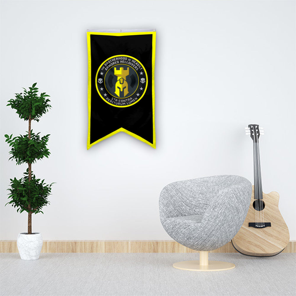Fyon The Brotherhood of Heavily Armored Flag Game Flags Banner