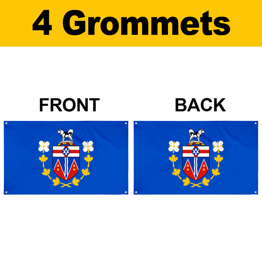 Fyon The Commissioner of Yukon Flag Banner