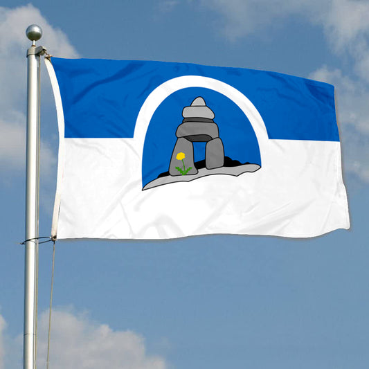 Fyon The Franco-Nunavois Flag Banner