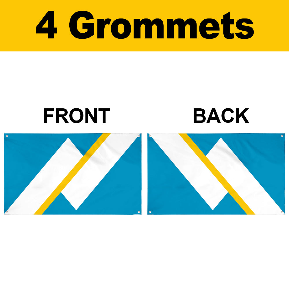 Fyon The Franco-Yukonnais Flag Banner