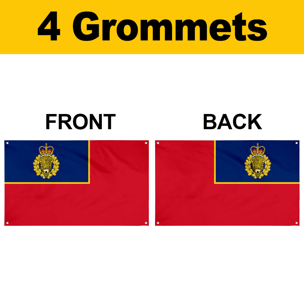 Fyon The Royal Canadian Mounted Police Flag Banner
