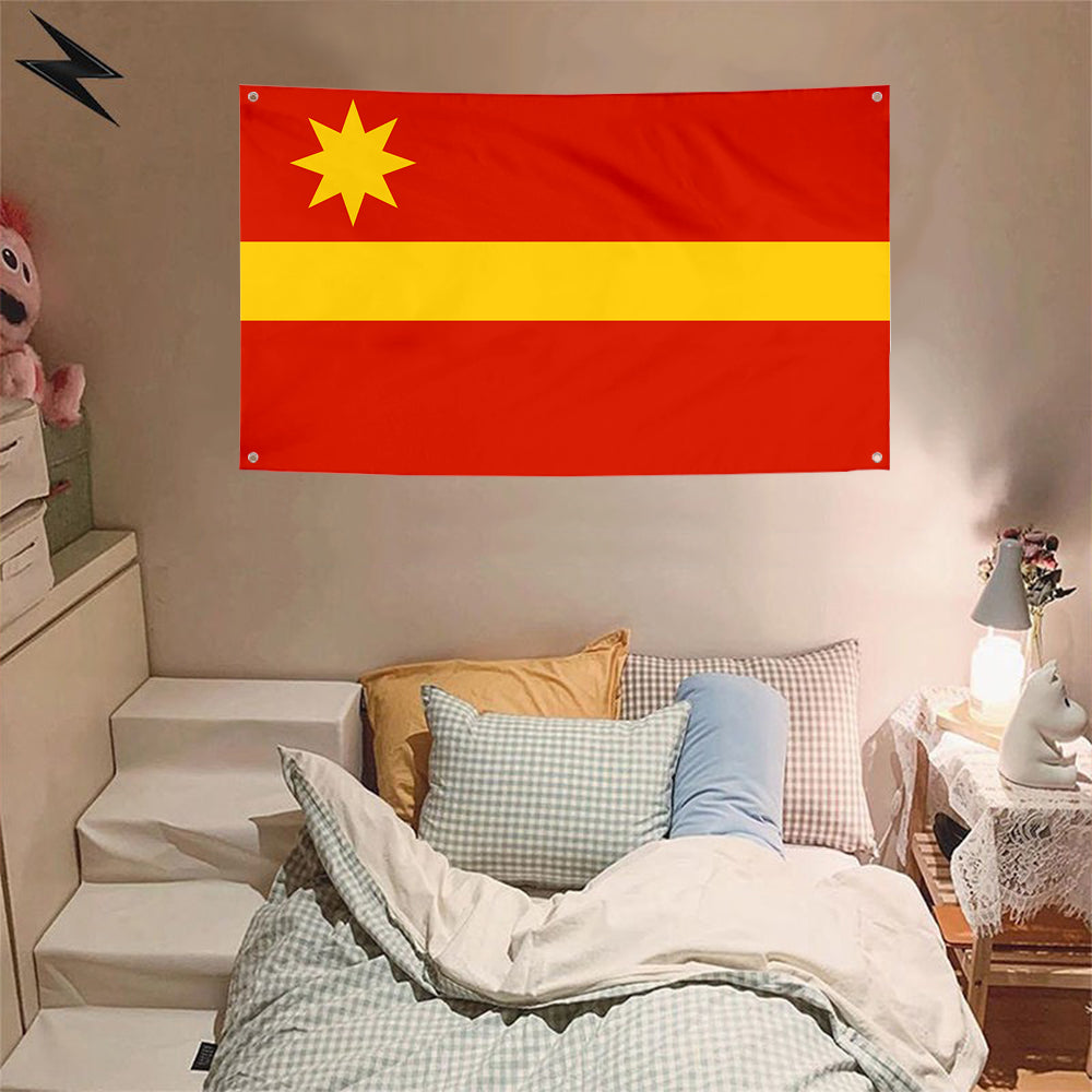 Fyon Toa Alta, Puerto Rico Flag Banner