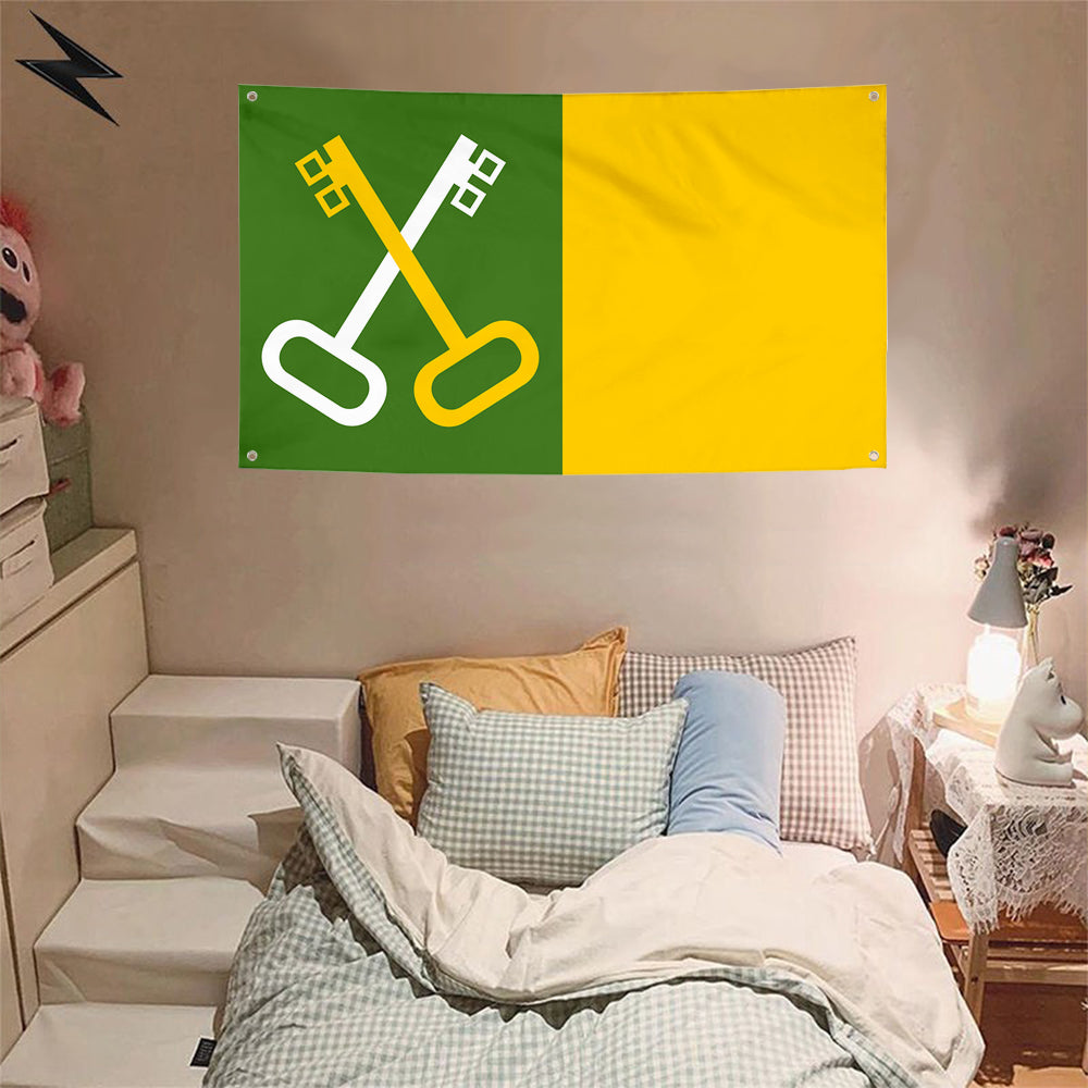 Fyon Toa Baja, Puerto Rico Flag Banner