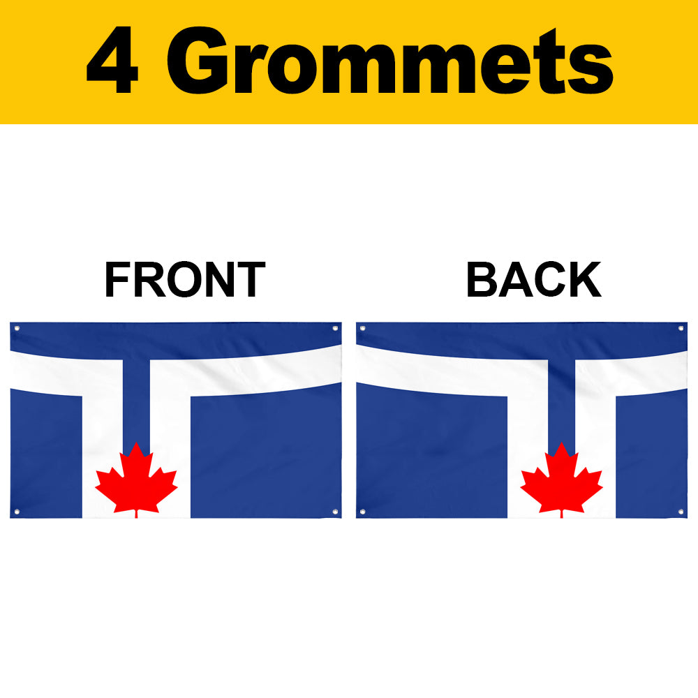 Fyon Toronto, Canada Flag Banner