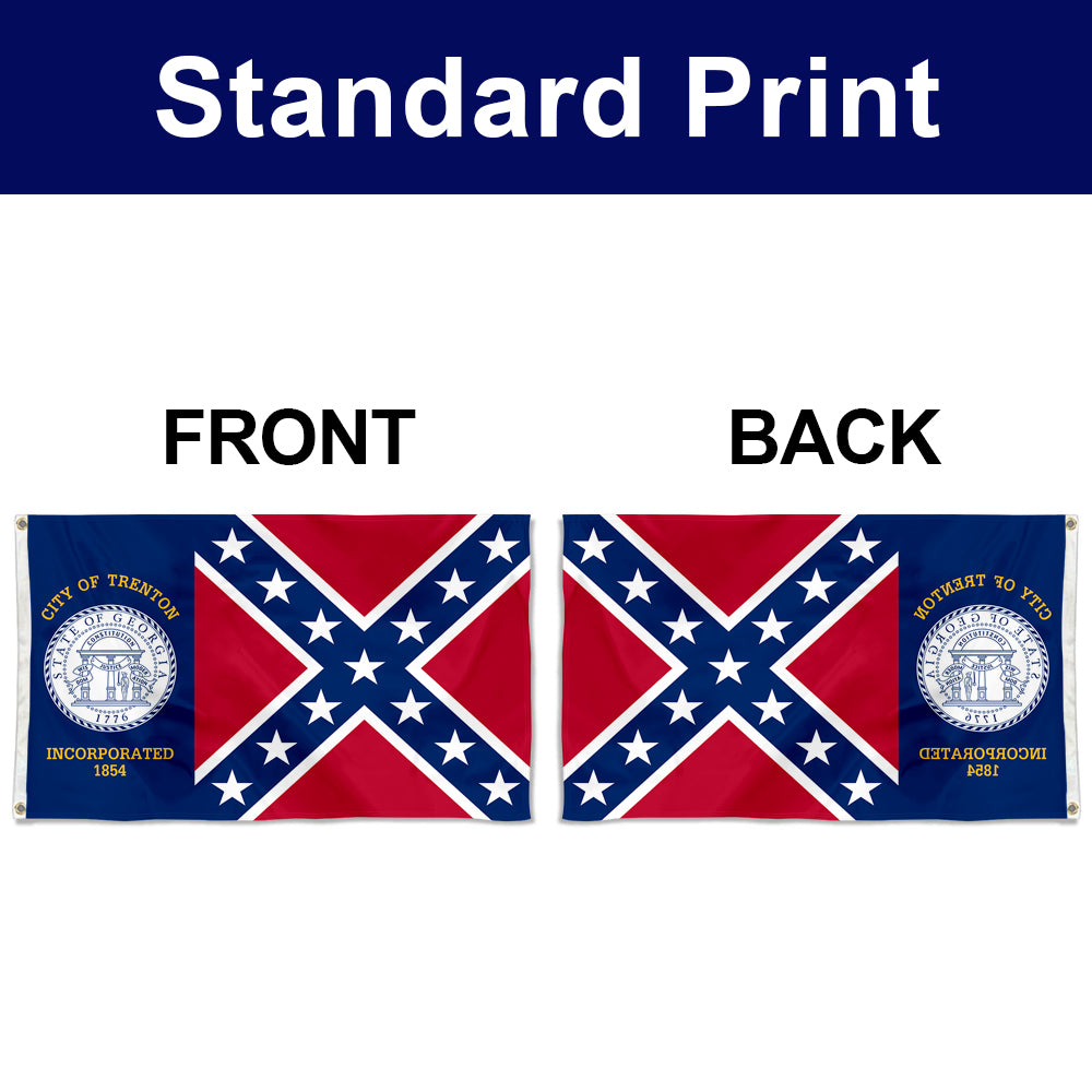 Fyon Trenton, Georgia Flag Banner