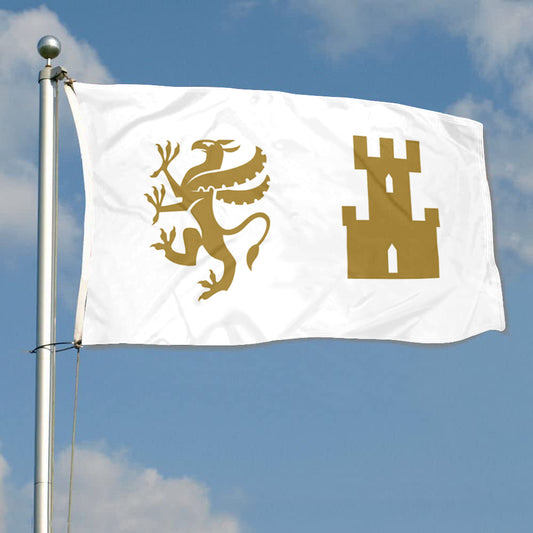 Fyon Double-sided Troms og Finnmark County, Norway Flag Banner