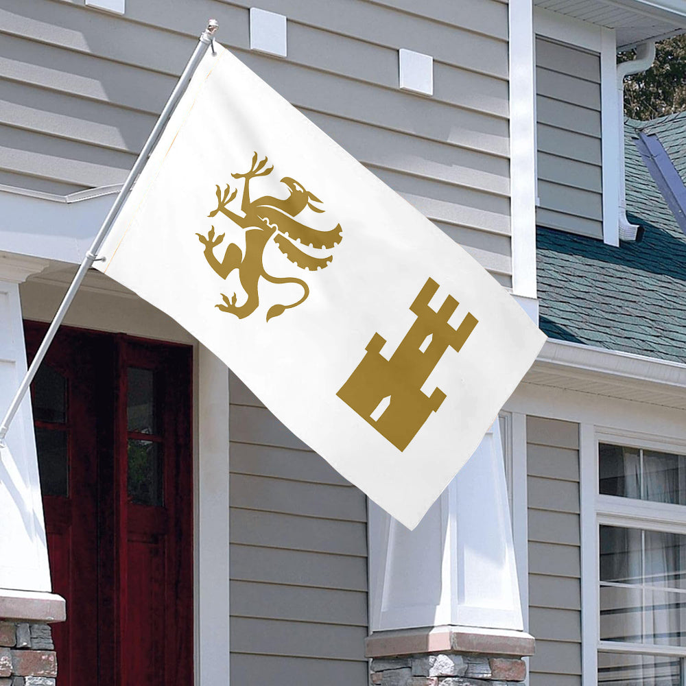 Fyon Double-sided Troms og Finnmark County, Norway Flag Banner