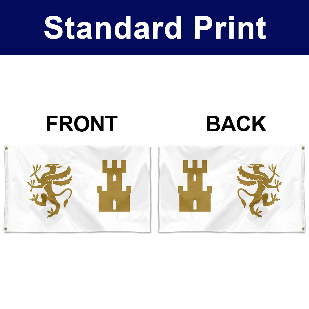 Fyon Double-sided Troms og Finnmark County, Norway Flag Banner