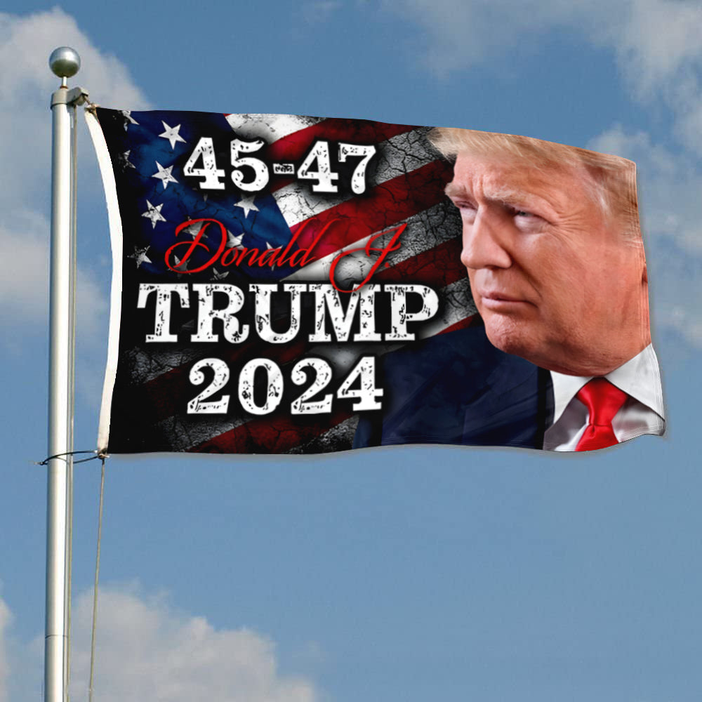 Fyon Double-sided Trump 2024 Flag President 45 47 MAGA Election Campaign Flags Banner