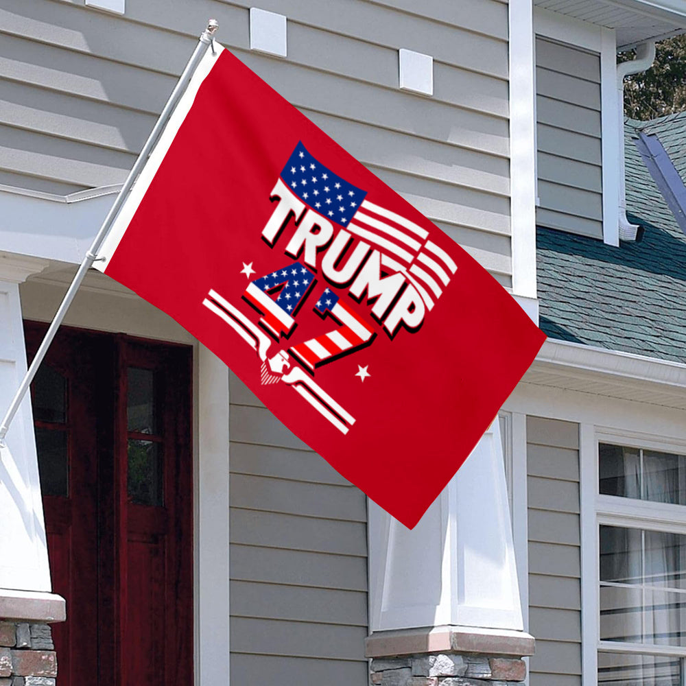 Fyon Trump 2024 Flag Trump 47th Flags Indoor and Outdoor Banner