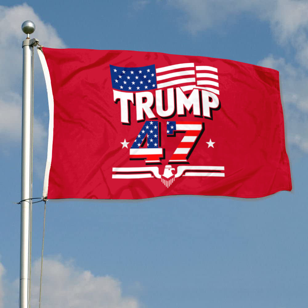 Fyon Trump 2024 Flag Trump 47th Flags Indoor and Outdoor Banner