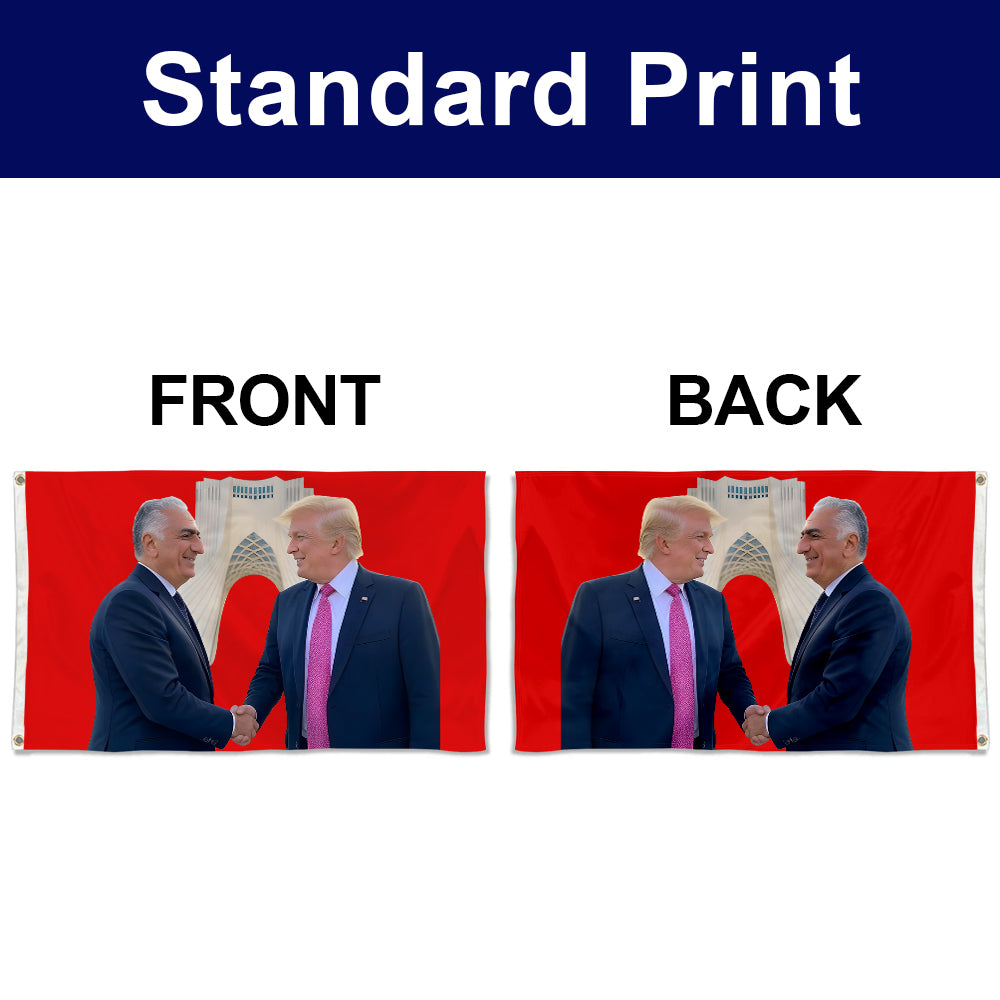 Fyon Custom Azadi Tower Trump Flag Banner