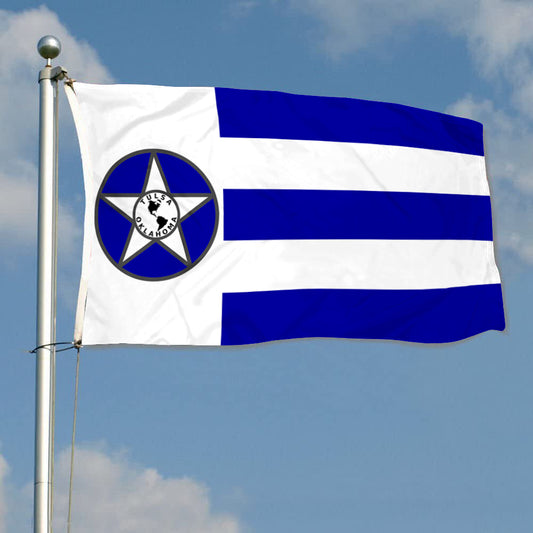 Fyon Tulsa (1941–1973), Oklahoma Flag Banner