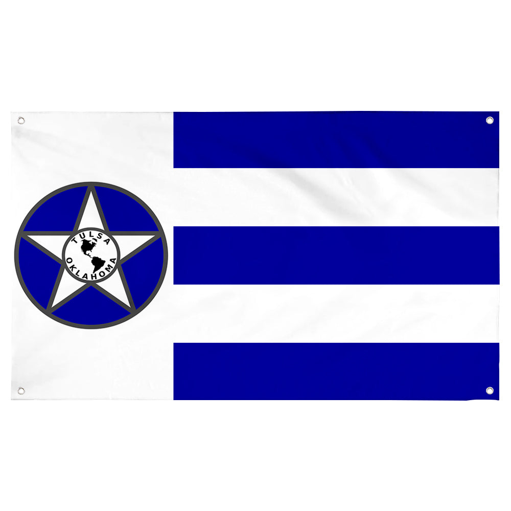 Fyon Tulsa (1941–1973), Oklahoma Flag Banner