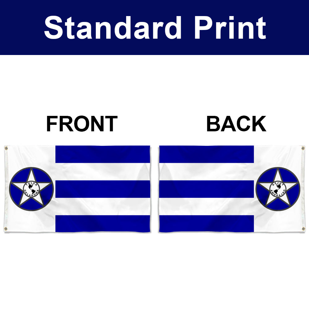 Fyon Tulsa (1941–1973), Oklahoma Flag Banner