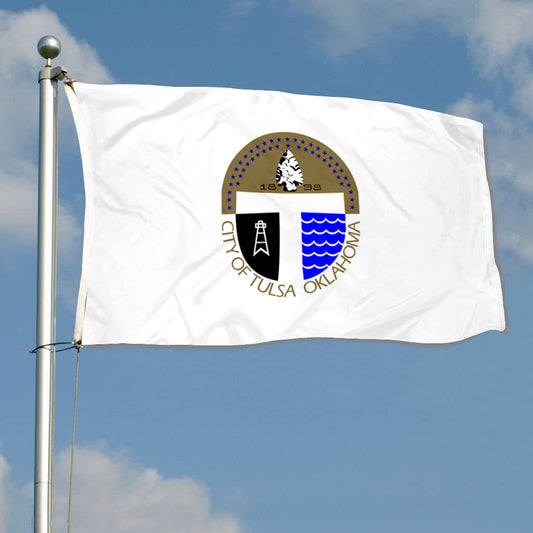 Fyon Tulsa, Oklahoma (1973–2018) Flag Banner